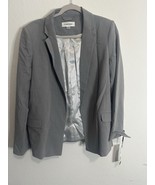 Calvin Klein Women’s Tin Gray Open Front Blazer Size 14 - $59.39