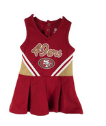 San Francisco 49ers Baby Cheerleader Outfit 18 months size 18m Dress Ski... - $28.71
