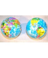 6 WORLD GLOBE MAP BOUNCE BALLS novelty squeeze novelty toy bouncing play... - $233.17 MXN