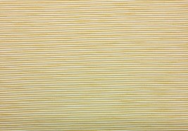 Ballard Design Biff Mustard Gold Inside Out® Ribbed Striped Fabric By Yard 57&quot;W - £15.17 GBP