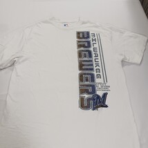 Milwaukee Brewers MLB Genuine Merchandise Men's White Graphic T-Shirt Size XL image 11