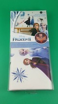 RoomMates Frozen II 2 Movie 21 Peel / Stick removable Wall Decals Anna Elsa Olaf - $12.86