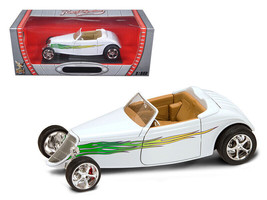 1933 Ford Roadster White 1/18 Diecast Car Road Signature - $56.76