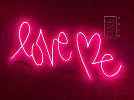 Love Me | LED Neon Sign, Neon Sign Custom, Home Decor, Gift Neon light - $40.00+