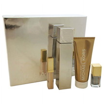 White Luminous Gold by Michael Kors for Women - 4 Pc Gift Set 3.4oz EDP Spray, 0 - $3,364.55 MXN
