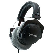 Gemini - DJX-1000 - Professional DJ Studio Reference Headphones - Black - $949.39 MXN