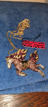 New Betsey Johnson Necklace Horse Stallion Multicolor Rhinestone Collectible - £11.95 GBP