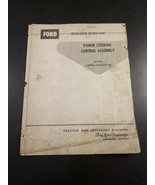 vintage Ford Tractor Power Steering Control Assembly Installation Instru... - $186.27 MXN