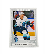 Matty Beniers OPeeChee Glossy Upper Deck 2023-24 Series 2 NHL Hockey Car... - $1.56 CAD