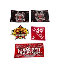 Lot of 5 assorted Ernie Ball Guitar Logo Sticker Decals - £18.09 GBP