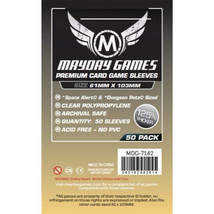 Mayday Premium Space Card Sleeve (61 X 103mm) - £13.33 GBP