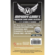 Mayday Premium Space Card Sleeve (61 X 103mm) - £13.37 GBP