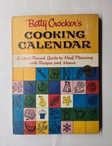 Betty Crocker&#39;s Cooking Calendar 1962 First Edition 1st Printing Meal Planner - £9.51 GBP