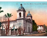 Santa Clara Mission Santa Clara CA California UDB UNP DB Postcard O14 - £3.07 GBP