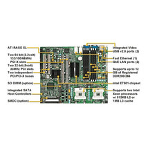 Tyan  S2735G3NR-8M   Dual Xeon socket 604 motherboard, Intel E7501 server chipse - $92.70