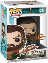 New Sealed Funko Pop Figure Dc Aquaman Jason Momoa 245 - $19.79