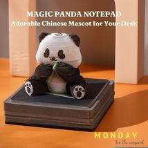 Magic Panda Notepad| Adorable Chinese Mascot for Your Desk| Pandas|Gift ... - $86.00