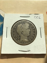 1899 Barber $0.50 -- 002 - £27.41 GBP