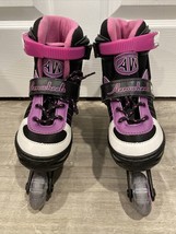 Aerowheels Girls Inline Skates Adjustable Shoe size 1-4 Rollerblades - $23.66