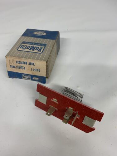 NOS Ford C5AZ-18591-A 1965 66 Galaxie Country Squire LTD Blower Motor Resistor - $64.35