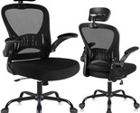 Office Chair Comfortable Ergonomic Desk Chair With Wheels, Lumbar Suppor... - £115.54 GBP