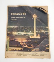 HemisFair &#39;68 Newspaper Special Supplement by San Antonio Express News - £15.63 GBP