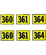 360 361 364 SANTA FE ADHESIVE STICKER for American Flyer ALCO DIESEL Tra... - £7.71 GBP