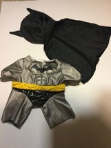 BUILD A BEAR SUPER HERO BATMAN AND MASK with CAPE  COSTUME - $15.58