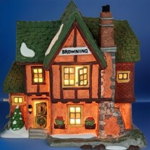 DEPT 56 Dickens Village Browning Cottage 5824-6 VTG 1994 Heritage Village In Box - £25.31 GBP