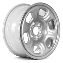 Wheel For 2005-2022 Nissan Frontier 16x7 Steel 6 Slot 6-114.3mm Painted Silver - £255.93 GBP