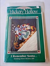 Hickory Hollow I REMEMBER SANTA SLEDDING Quilt Cross Stitch Pattern New - £6.24 GBP