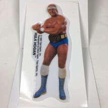 Hulk Hogan 1985 Titan Sports Vending Machine Puffy Sticker WWE WWF Wrestling  - £12.76 GBP