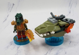 Lego Dimensions 71223 Chima Cragger &amp; Swamp Skimmer Fun Pack - £7.77 GBP