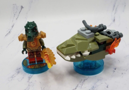 Lego Dimensions 71223 Chima Cragger &amp; Swamp Skimmer Fun Pack - $9.89