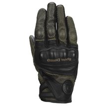 Riding Gloves For Royal Enfield Stalwart Riding Gloves Black &amp; Olive  - £108.45 GBP