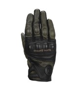 Riding Gloves For Royal Enfield Stalwart Riding Gloves Black &amp; Olive  - $2,589.18 MXN