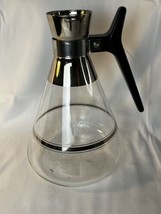 Vintage Pyrex Corning Glass 10 Cup Coffee Carafe Space Age Atomic MCM Bakelite - £7.30 GBP