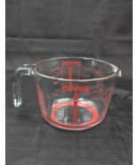 Pyrex 4 Cup 32 Oz. Reverse Read Inside Non Skid Base  Measuring Cup - £12.16 GBP