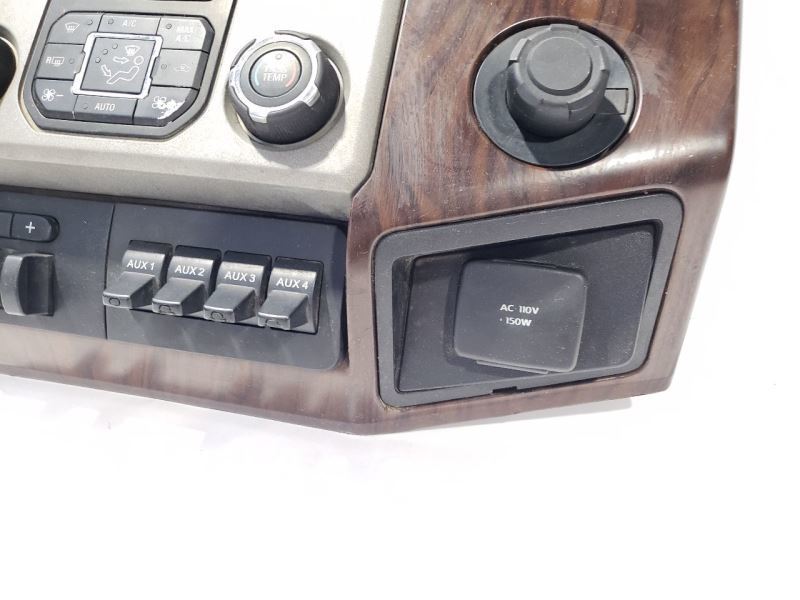 2015 Ford F250 OEM Radio Climate And Vents Wood Trim bezel Item image 5