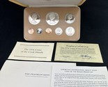 1976 SILVER COOK ISLANDS 8 COIN COLLECTOR PROOF SET FRANKLIN MINT W/ Silver - £28.05 GBP