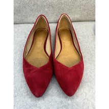 Corso Como Women’s Red JULLIA Flats Water Repellent Suede 37 - US Size 6.5 - £19.34 GBP