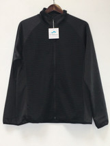 Tri-Mountain F7278 Lane Men&#39;s Full Zip Sweater Large  Black NWT - $25.99