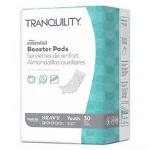 Tranquility Booster Pads Heavy Youth (12” X 3.5”) 30 Count Brand New in Package - £7.39 GBP