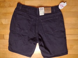 Vintage Sonoma Mens&#39; Black Jean Shorts Size 36 NOS NWT Relaxed Fit USA - £23.46 GBP