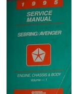 1995 Chrysler Sebring Dodge Avenger Shop Repair Service Manual ELECTRICA... - $110.24 MXN