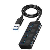 4-port Usb 3.0 Hub Data Usb Splitter Laptop Adapter for Windows 10/8/7 V... - €16,94 EUR