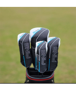 Golf Club Driver Fairway Wood Hybrid Head Cover PING Pong G440 4pcs Set - $61.05 CAD