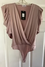 Fashion Nova Pink Bodysuit Plus Size XL - £23.59 GBP