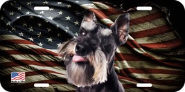 SCHNAUZER DOG CAN PERSONALIZE NOVELTY METAL LICENSE PLATE H - $8.90+