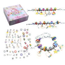 Jewelry making kit, Charm bracelet kit, Bead set, Craft bead making set,... - £16.06 GBP